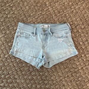 Abercrombie & Fitch Low Rise Jean Shorts
